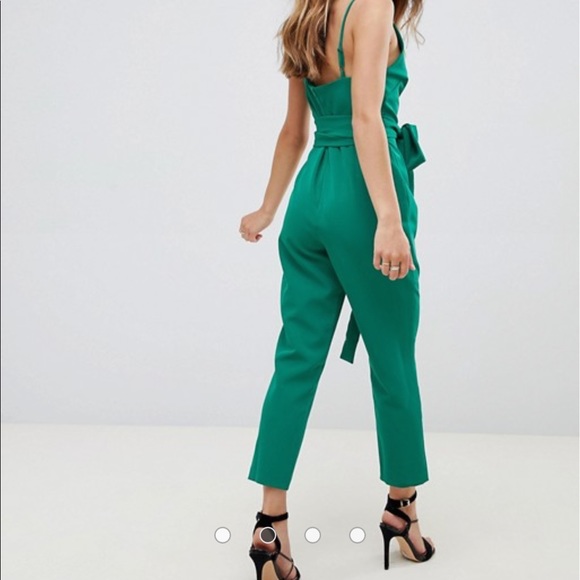 ASOS wrap front jump suit - Picture 3 of 5